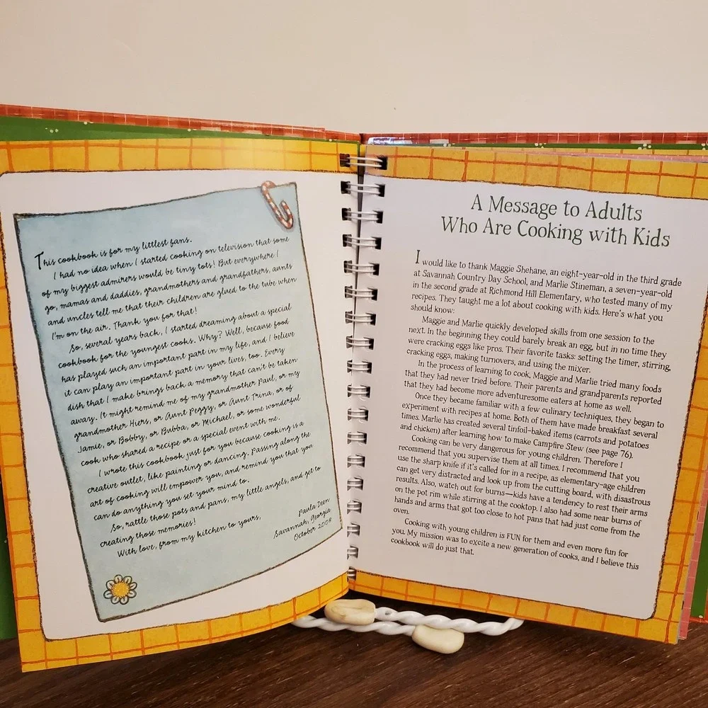Paula Deen's My 1st Cookbook w/Grandkids by Paula Deen 176 pg Emmy Award Winning
